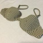 Bra Top Adjustable Strap Cottagecore Green White Women's‎ Size M Photo 0