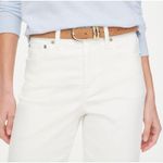 J.Crew Petite Wide Leg Cropped Jean All Day Stretch White Stretch US 25 P NWT Photo 2