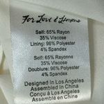 For Love & Lemons  White Yellow Cherry Ashland Lace Up Mini Dress size XS NEW Tag Photo 3