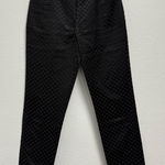 Vintage Harold’s Overall Diamond Weave Black Straight Leg Sz 10 Holiday 5 pocket Photo 0
