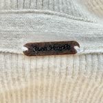 Free People  Womens Sweater Sz Medium Sarah Blazer Minimalist Preppy Neutral Photo 9