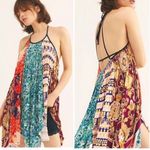 Free People Can’t Tie Me Down Tunic Patchwork Asymmetrical Dress Multicolored Photo 1