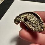 CAMCO Gold Tone Cornucopia Horn Of Plenty Harvest Lapel Pin Brooch Photo 6