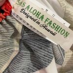 S&S Aloha Fashion Tropical MIDI Cold Shoulder Dress Green White Red Size XL Photo 10