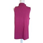 Torrid Foxy Mock Neck Zip Up Tank Top Womens Size 3X Purple Photo 4