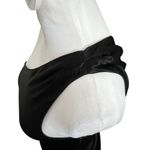 Meshki Black Calliope One Shoulder Maxi Dress Satin Draped Women’s Size XS Photo 9