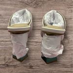 ALFANI Junnee White Leather Mules | Size 9 | Sculptural Heel | NWT Photo 6