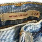 Levi's Levi’s Distressed Jeans Women’s Size Unknown Blue High Rise Straight Leg Ripped Photo 7