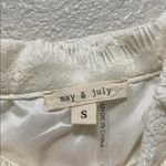 May & July Elegant White Lace Off-Shoulder Dress Photo 1