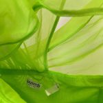 House Of CB 'Adrie' Neon Green Gathered Mini Dress/Size L NWOT Photo 6