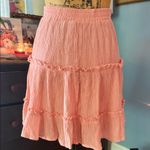 Love Tree Blush Pink & Wonderly Beige Gauze Mini Skirt Bundle (2) Size Small Photo 13