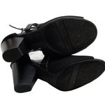 Libby Edelman Size 8 Karla Double Strap Business Casual Peep Toe Sandals Photo 5