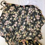Forever 21 NWOT Floral High Low Skirt Photo 4