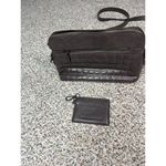 Steve Madden  Women's Dark Gray Quilted Leather Crossbody Bag​​ Photo 10