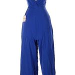 superdown REVOLVE  Jumpsuit Backless Cobalt Blue Wide Leg Sexy Bodycon NWT Photo 0