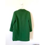 ZARA Textured Long Outerwear Jacket Green Size XS Photo 1