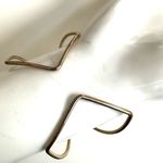 Gold tone cut out open cuff bracelet Photo 3