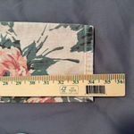 Current/Elliott  Floral Print‎ Cream Pink Cropped Ankle Skinny Jeans size 27 Photo 7