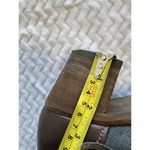 Täōs Tombat Women's‎ Leather Denim Boots Size 7.5 Brown Photo 6