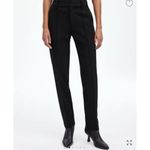 Madewell  $148 Mid-Rise Slim Ankle Dress Pant Black Size 2 NT142 Photo 1