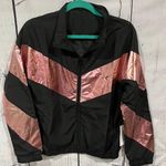 Zyia Active Pink Shine Block athletic jacket Sz XS Photo 4