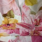 Billy J Solana Mini Dress Womens‎ Size 10 Pink Gold Floral NWT New Photo 2