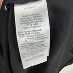 Madewell  Bubble Sleeve Smocked Mini Dress True Black Minimalist Medium NWT Photo 9