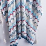 Anthropologie Chevron Crochet Bohemian Swimsuit Resort Coverup Mini Photo 2