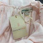 Paul & Joe Sister NWT Baby Rose Pink Eyelet Ruffle Backless Mini Dress Size 6 Photo 8