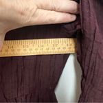 Roolee  Mom 100% Linen Crinkle Dress with front pockets size small Photo 9