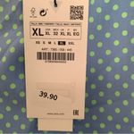 ZARA  blue with green polka dots skirt XL and NWT! Photo 3