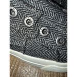 Blowfish Malibu Play Charcoal Herringbone Fabric Slip On Sneakers Size 8.5 Gray Photo 5