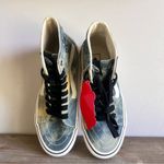 Vans Sk8-Hi Tapered Acid Wash Denim Skull Unisex Shoe Size 8 or 6.5 #B1979 Photo 8