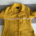 Relativity Goldenrod Yellow Woven 50’s Vintage Style Jacket Size 14 Photo 6