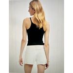Madewell  $78 Low Rise Boyfriend Shorts in White Size 33 NS121 Photo 2
