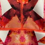 Vince Camuto  Orange and Pink Neon flare dress Photo 2