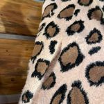 Umgee  Animal Print Open Front Fuzzy Cardigan Photo 5