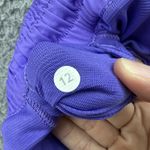 Lululemon  Hotty Hot Shorts Low Rise 4" Power Purple Athletic Gym Women's 12 Photo 4