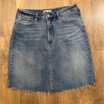 Dear John  Raw Hem Denim Blue Skirt 29 Photo 0