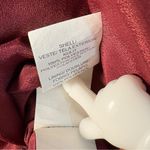 Lucky Brand  Long Sleeve Dress Womens Size 2 Burgundy Whimsigoth Dark Romantic Photo 4