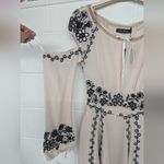 For Love & Lemons new Niccola Blush Embroidered Cutout Long Sleeve Mini Dress Photo 4