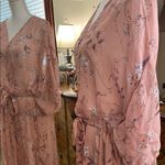 Pink Flutter Sleeve V Photo 4