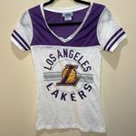 Nba  Women’s Lakers Jersey Tissue Short Sleeve Tee Size S Photo 1