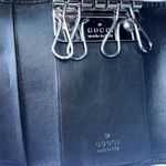 Gucci Authentic Vintage  Black/Silver Keyholder Photo 9