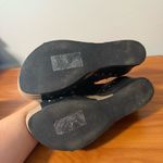 Pierre Dumas  Wedge Black Slip On‎ Sandal Heel Rivet Hester Boho Casual 9 Photo 6