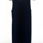 Saks 5th Avenue Womens Saks Fifth Avenue Pleated Sleeveless Dress Black Size 8 Career Formal Photo 0