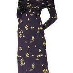 Cara Cara black bodice Viscose off the shoulder Mirana Maxi Sun Dress sz L Size L Photo 0