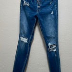 Bridge by GLY Distressed Blue Women's Jeans Photo 0
