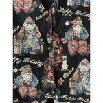 Vintage Bobby Brooks Woman XL Holiday Christmas‎ Santa Tapestry Vest Adjustable Photo 3