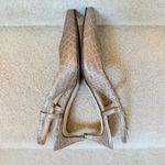 Cole Haan Julianna Low Sling Beige Crock Print Career Slingback Heels size 7.5 Photo 5